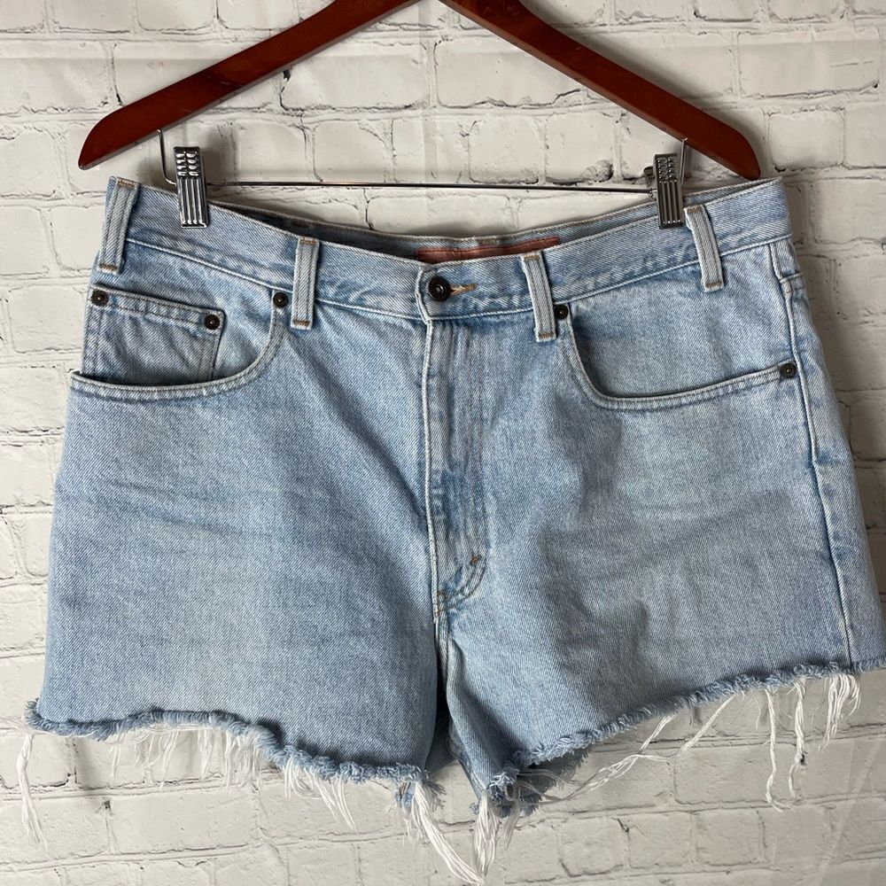 Eddie Bauer Cut Off Shorts Distressed 36